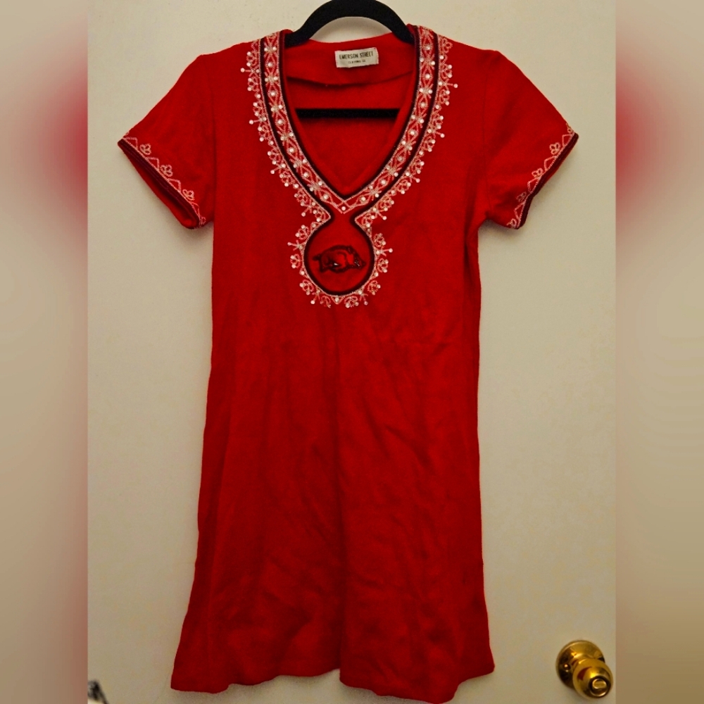 Arkansas Razorbacks Medallion Dress